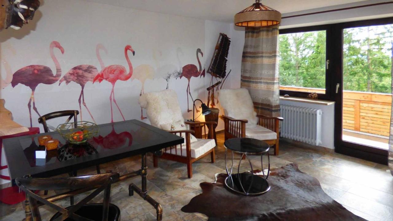 Apartmán Haus Der 5 Kontinente Böbrach Exteriér fotografie