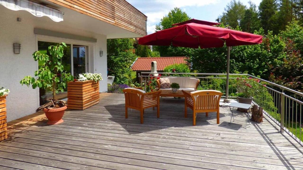 Apartmán Haus Der 5 Kontinente Böbrach Exteriér fotografie